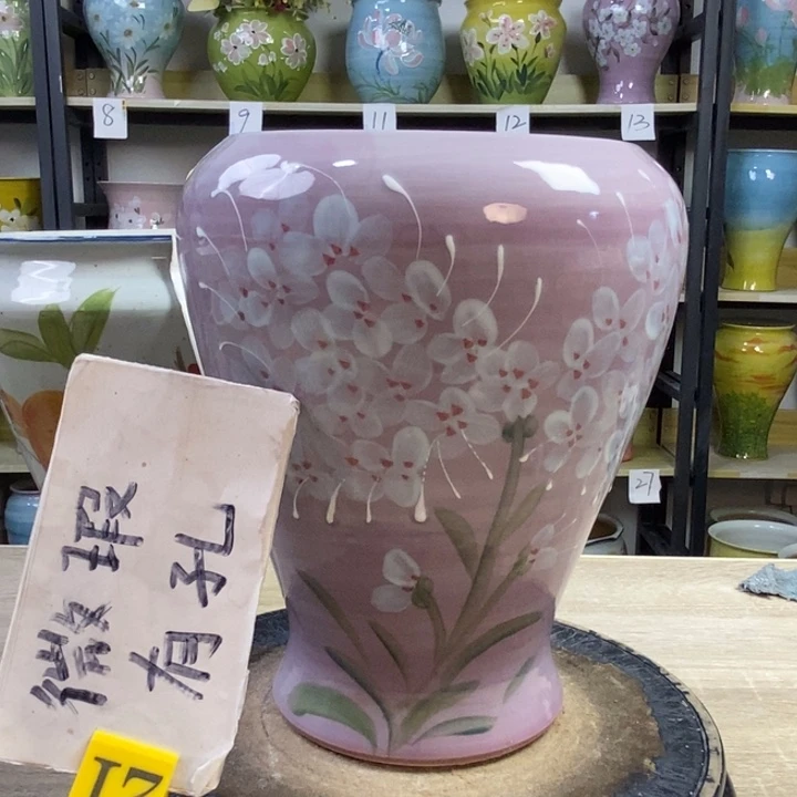 景德镇高温陶瓷花盆
