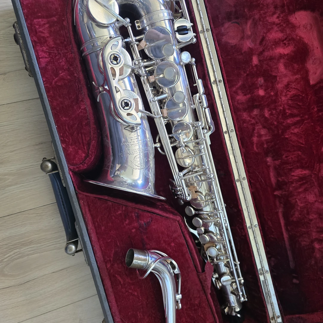 萨尔玛中音马克六9万号镀银