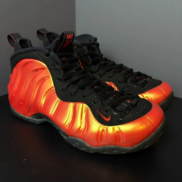 95新 maje 42码 oamposite One 辣椒喷 喷泡 篮球鞋 橙红 无盒