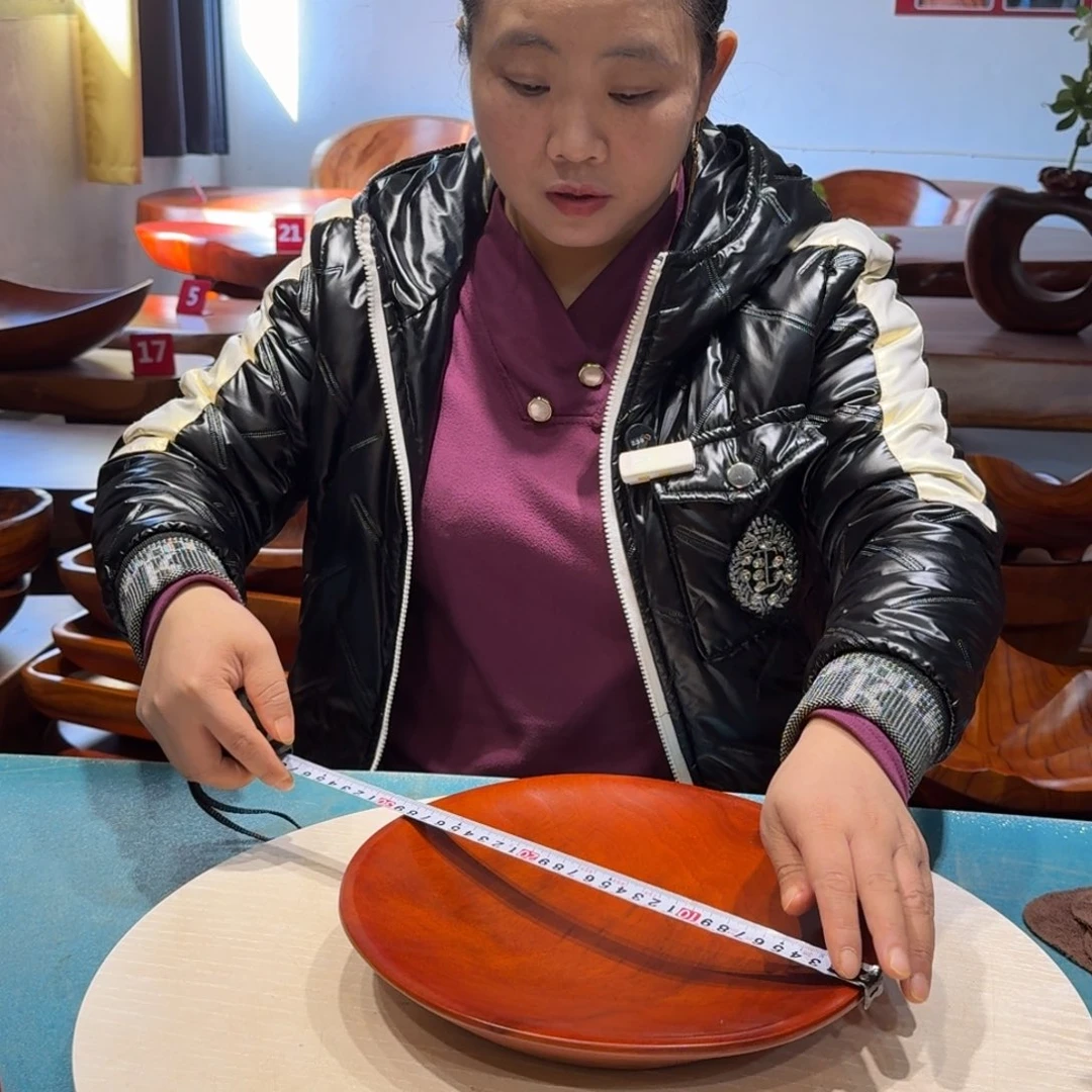 香樟木香樟果盘28*5