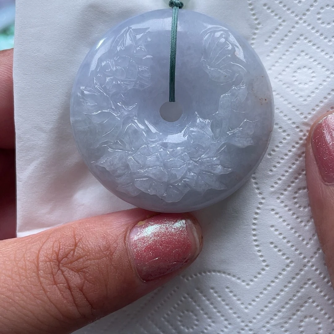 颈饰未镶嵌翡翠翡玉缘翡翠