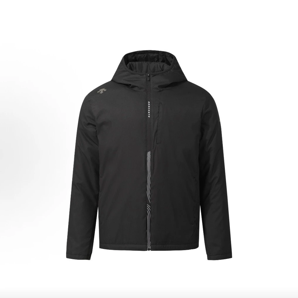 DESCENTE/迪桑特25新款Logo宽松运动拉链长袖棉服外套SQ313RPD91