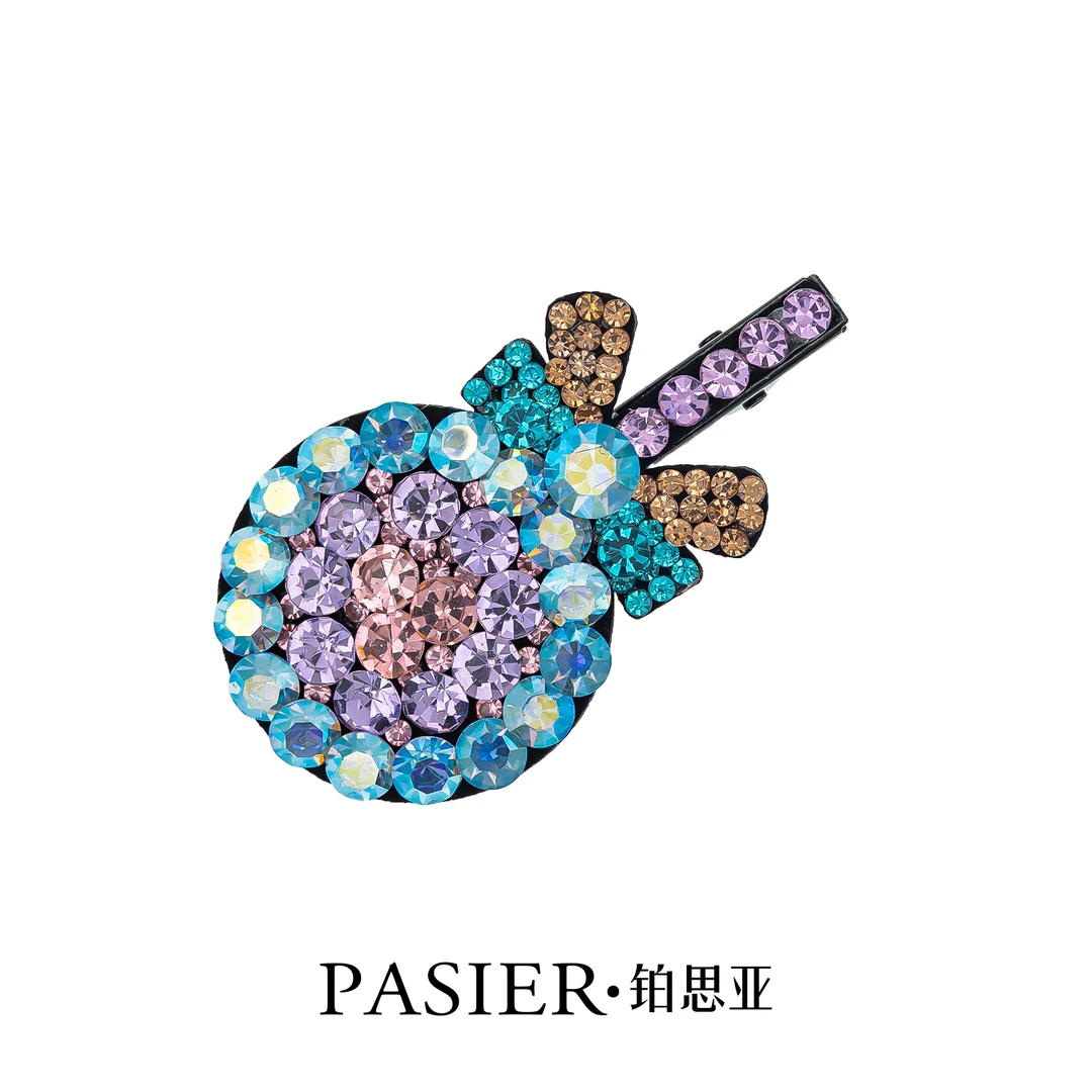 铂思亚 棒棒糖 时尚百搭刘海发卡气质发夹掰掰夹思思专属CC886