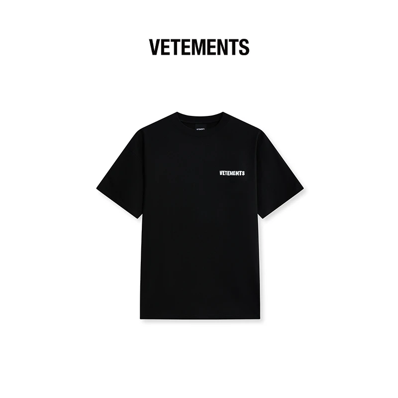 VETEMENTS自由女神像系列夏季重磅高克重潮流男女短袖T恤35352007