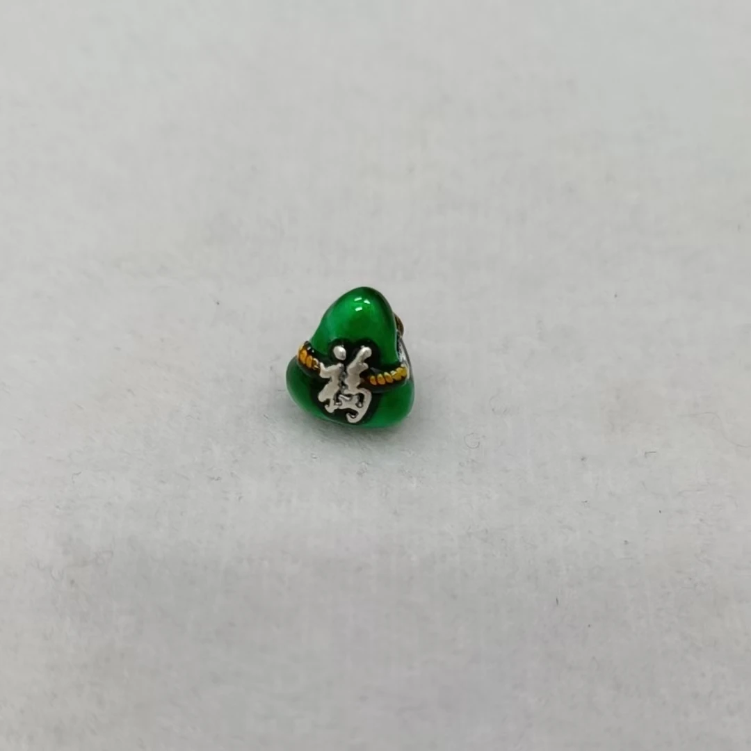 吊坠925银 0527-002福棕吊坠 时尚简约个性百搭精美精致潮流小众