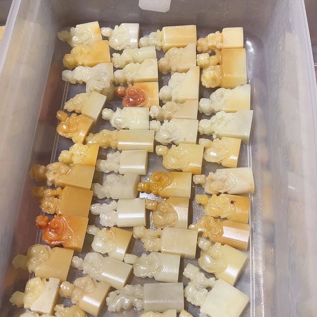 寿山石随机批发10个