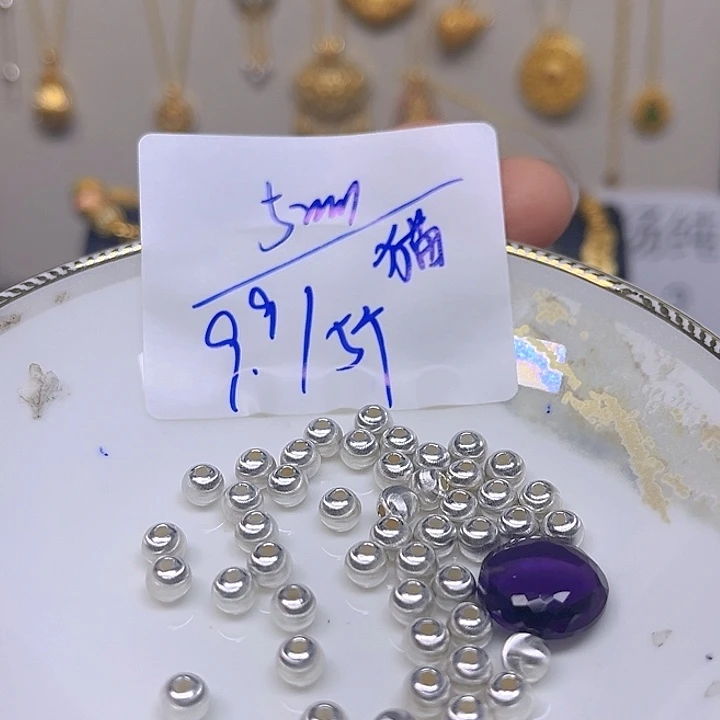 紫晶颈饰银S925镶嵌紫晶925镶嵌17