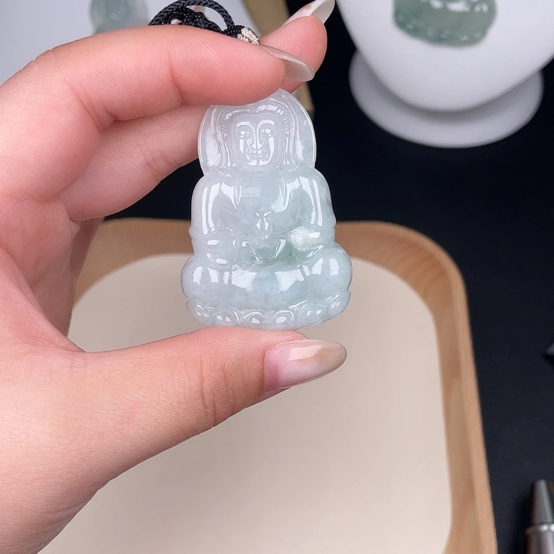 翡翠未镶嵌颈饰za031-23