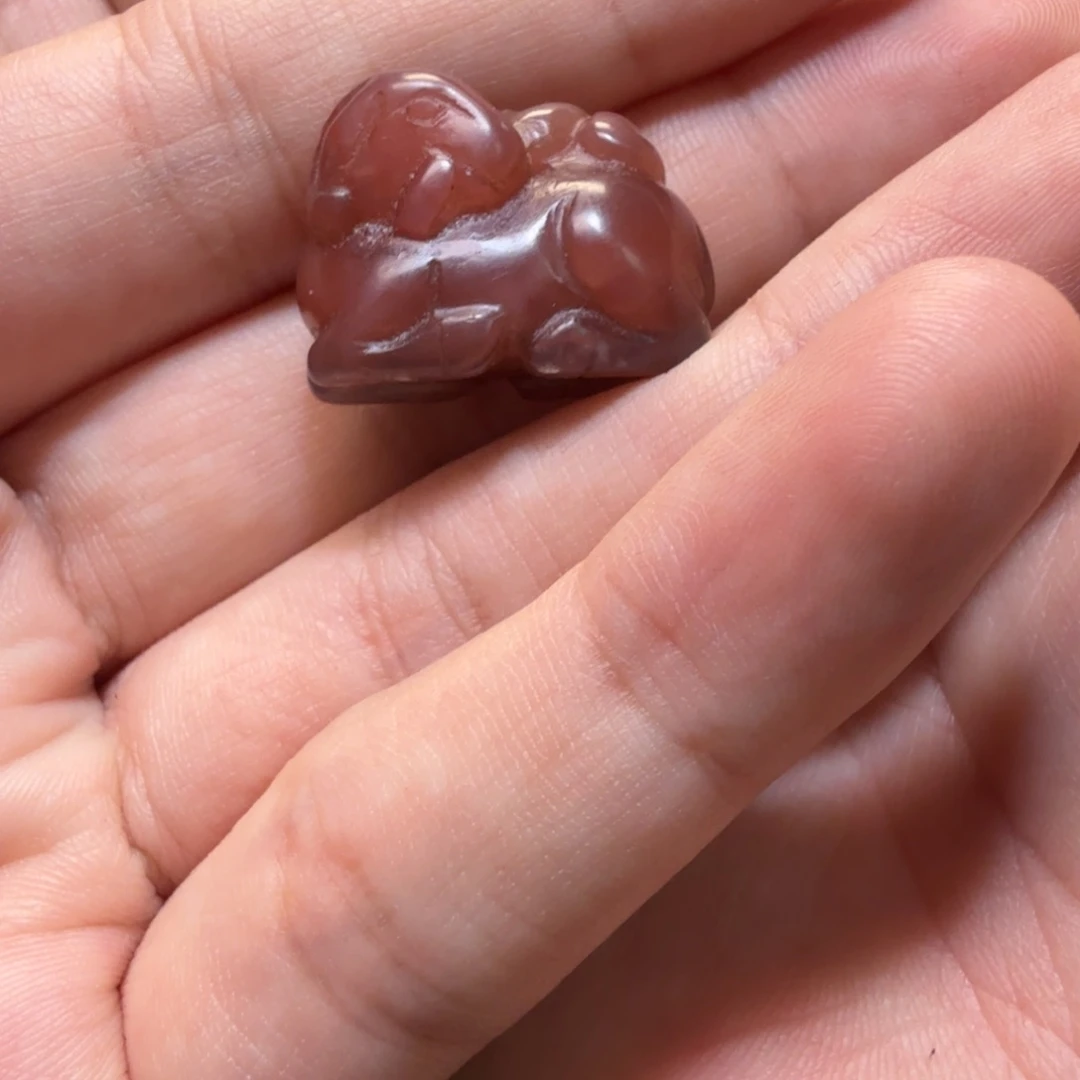 菜***菜玛瑙/玉髓颈饰未镶嵌吊坠