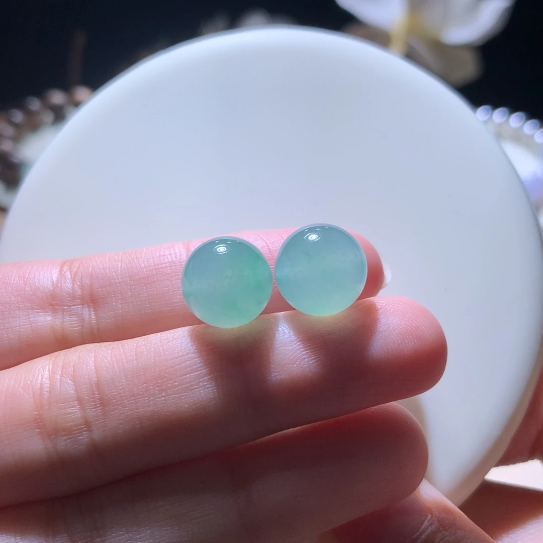 散珠翡翠新款金丝绿珠珠发其一