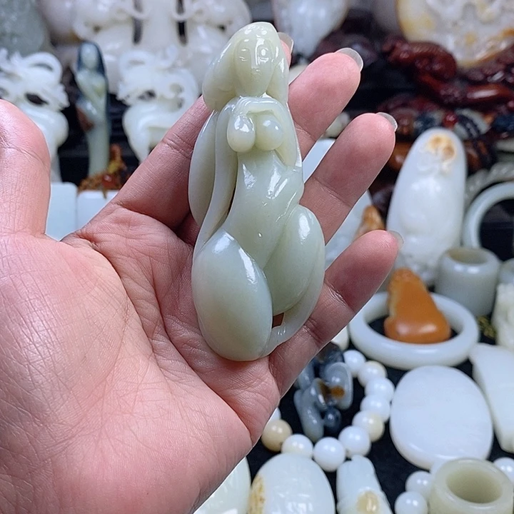 @***暢未镶嵌和田玉把件