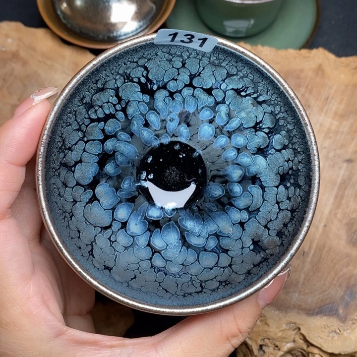茶盏建窑建盏主人杯131微瑕