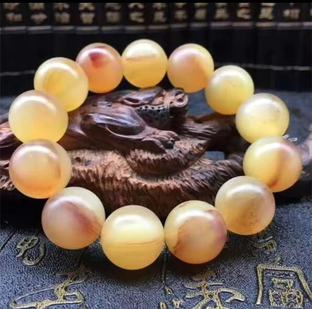 非金属树脂手链  G146气质百搭精美经典浅咖树脂手链手串