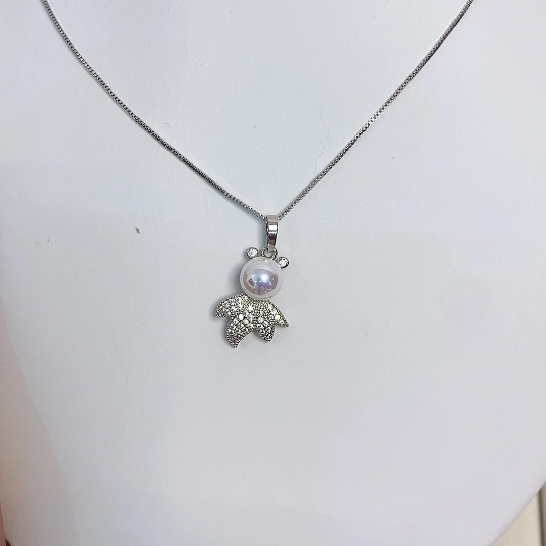 无非金属小鱼单珠吊坠