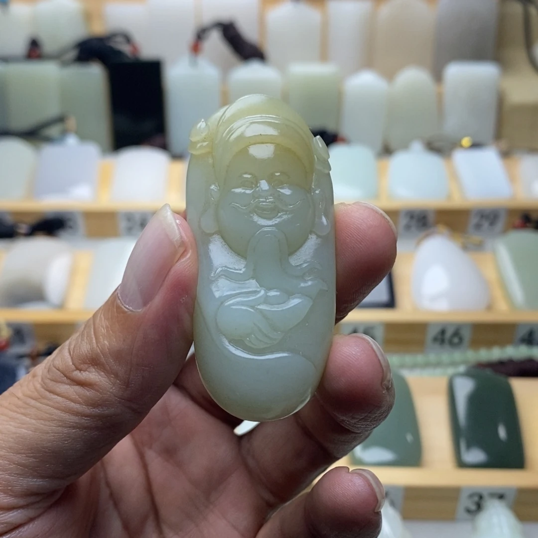 未镶嵌和田玉挂件