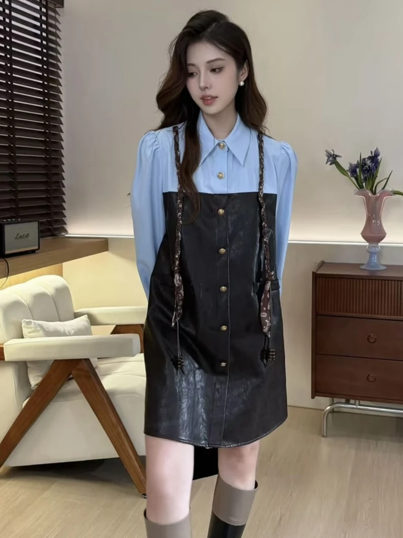 十一原创【海德公园】秋季新款连衣裙 微胖显瘦气质