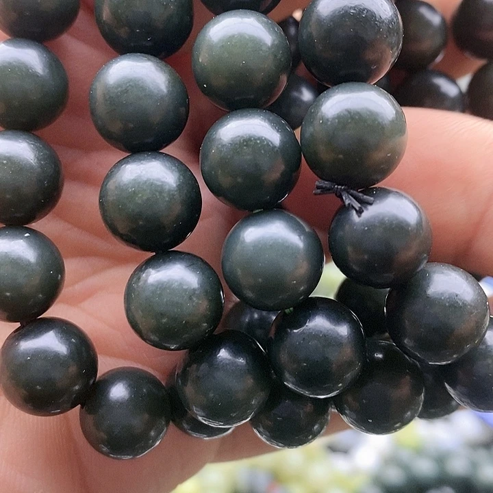 【闪购商品】手链未镶嵌和田玉12塔青蓝拍一发一