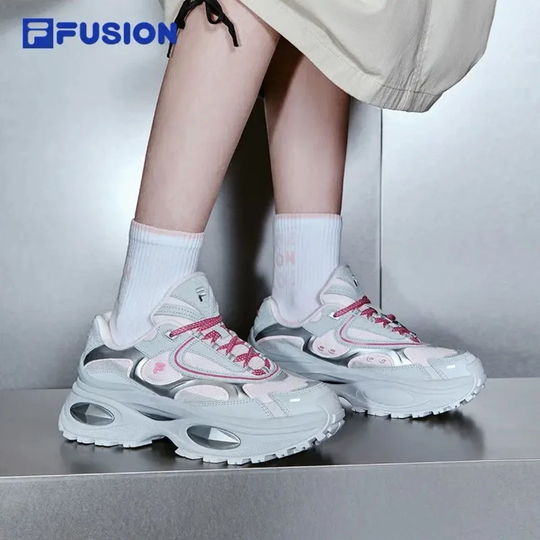 硬糖3丨FILA FUSION斐乐女鞋夏季新款运动鞋厚底增高老爹鞋休闲鞋