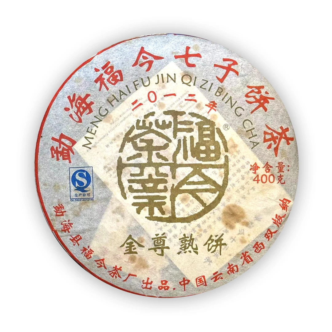 福今茶业 2012年 金尊熟饼 400克/片