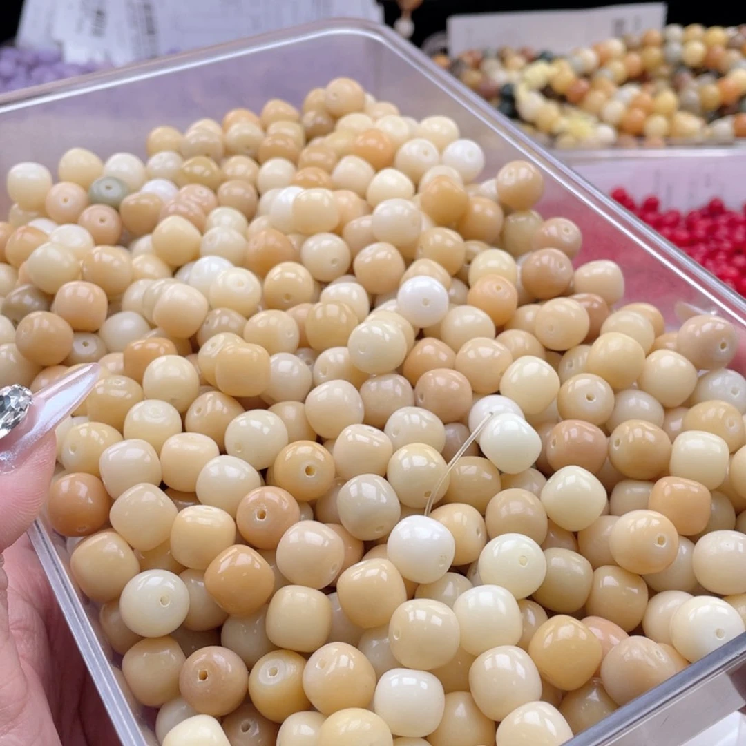 白玉菩提吊坠k11.75mm60颗。杨枝甘露