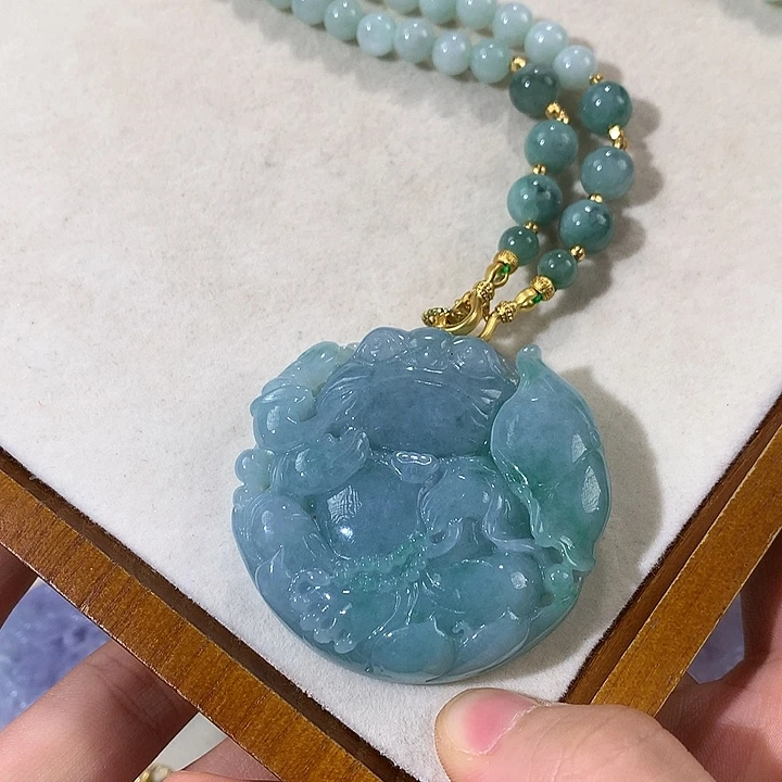 颈饰未镶嵌翡翠翡翠吊坠