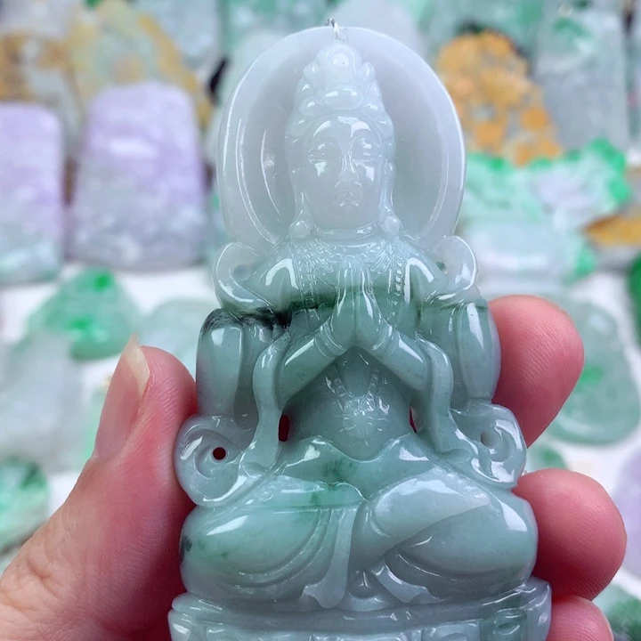 吊坠(不含链)未镶嵌翡翠