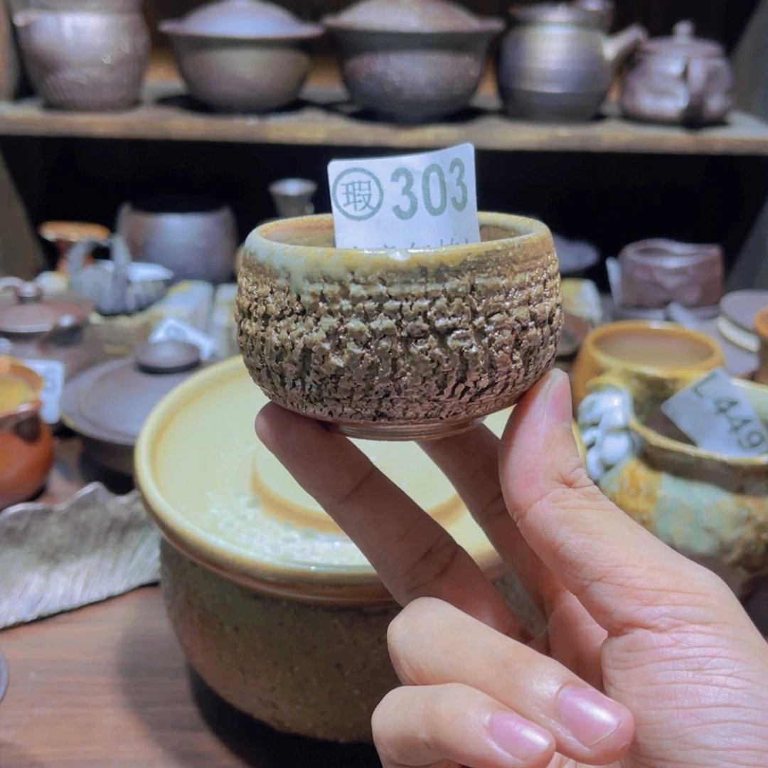 纯手工制作柴烧纯手工制作柴烧杯303