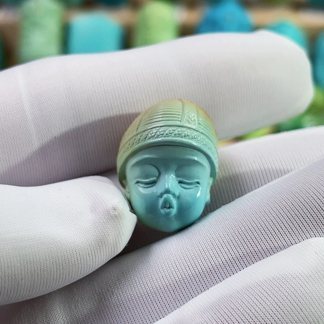 绿松石未镶嵌珠宝奇石