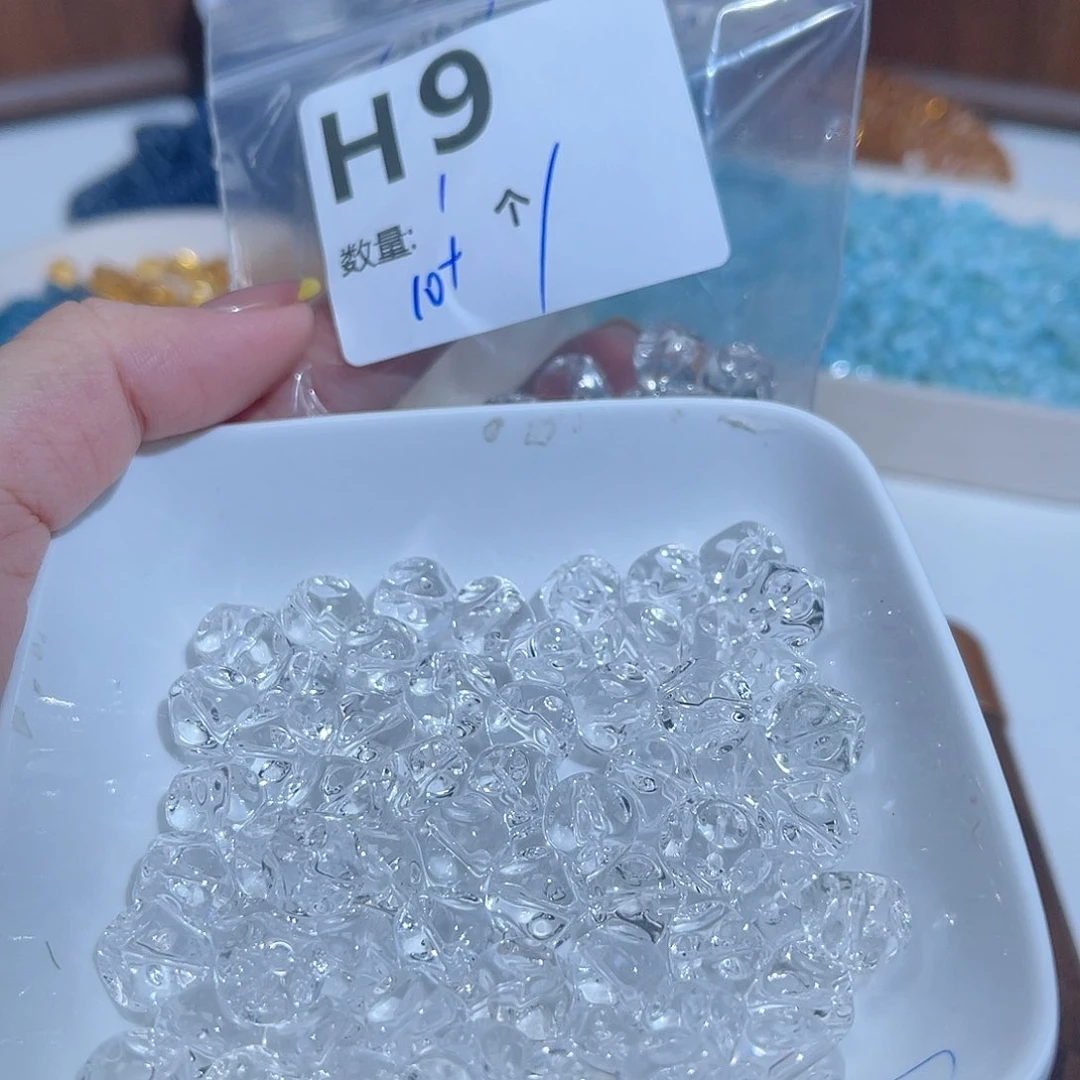 水晶珠宝半成品未镶嵌H9。