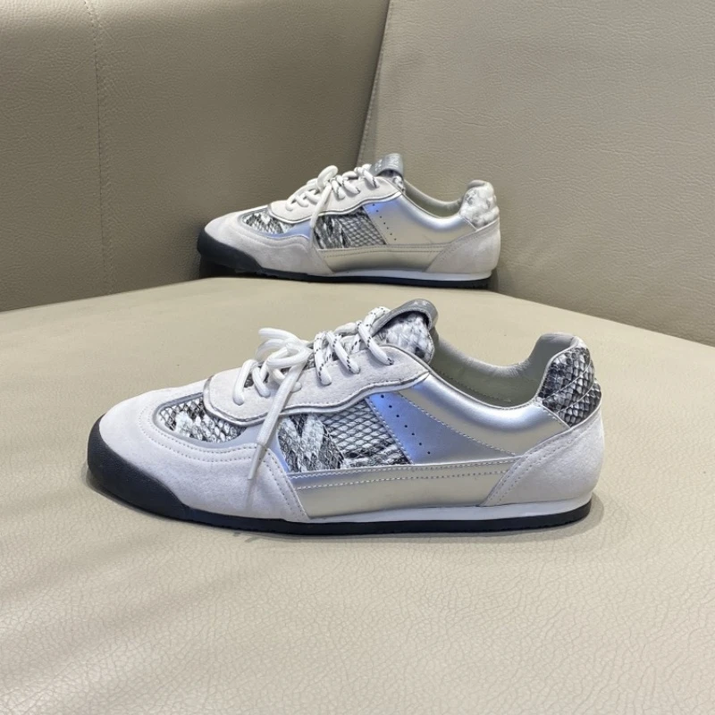 2025秋季新款单鞋运动鞋低帮男鞋秋季厚款男士时尚休闲鞋