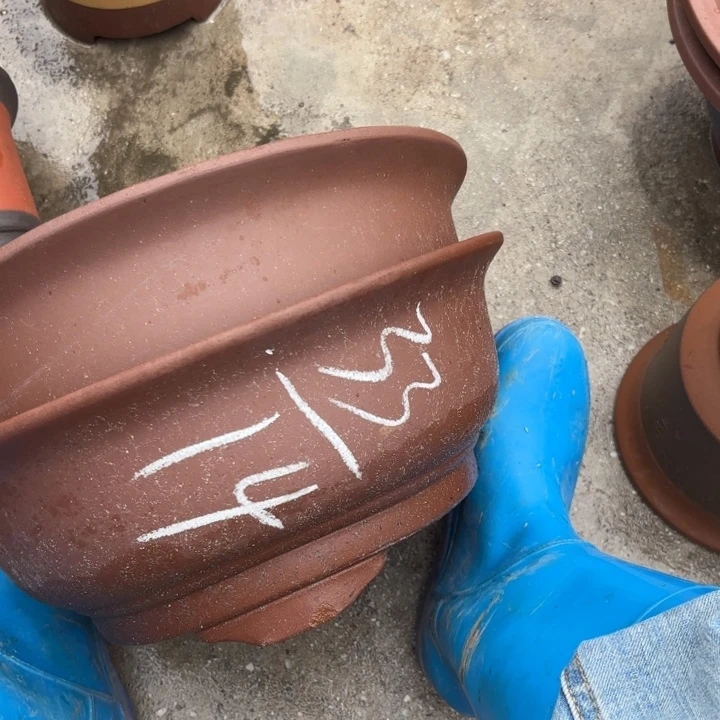 紫砂花盆紫砂的颜色