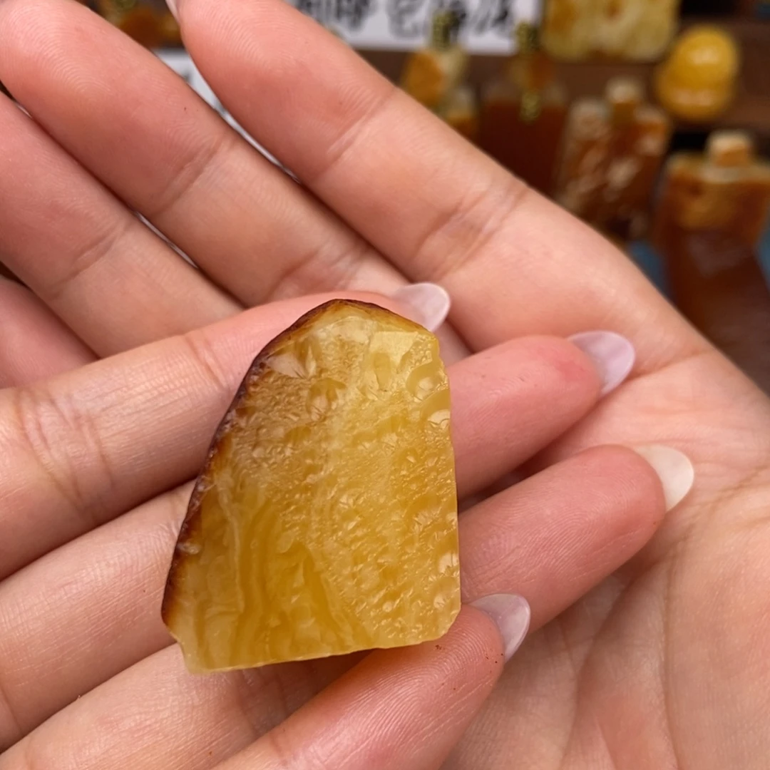 岁***9定制琥珀未镶嵌蜜蜡原石定制