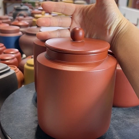 【闪购商品】紫砂茶叶罐