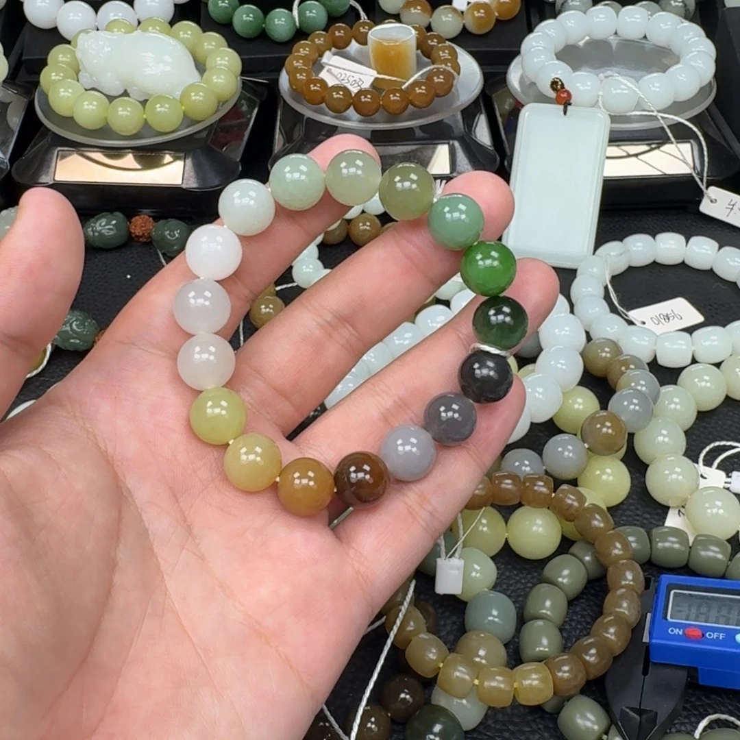 紫***n手链未镶嵌和田玉