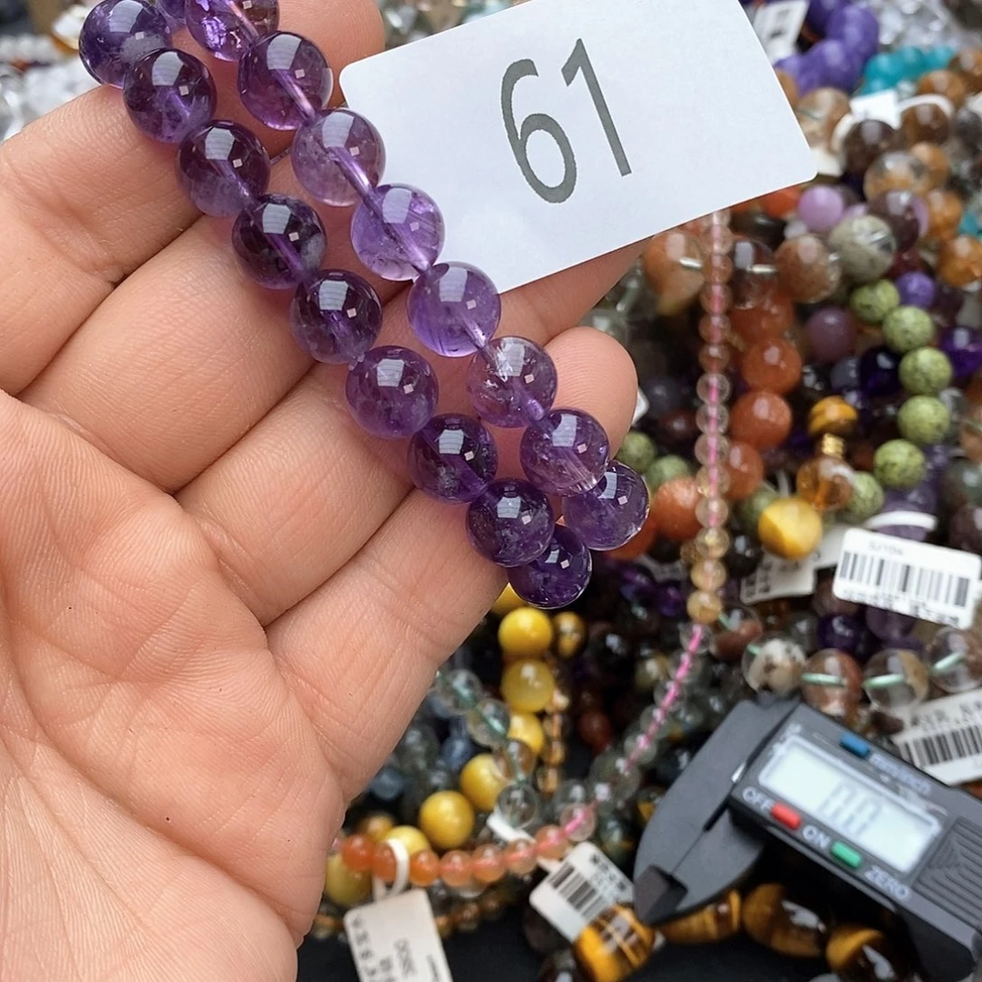 水晶手链未镶嵌多样性发货，发一条