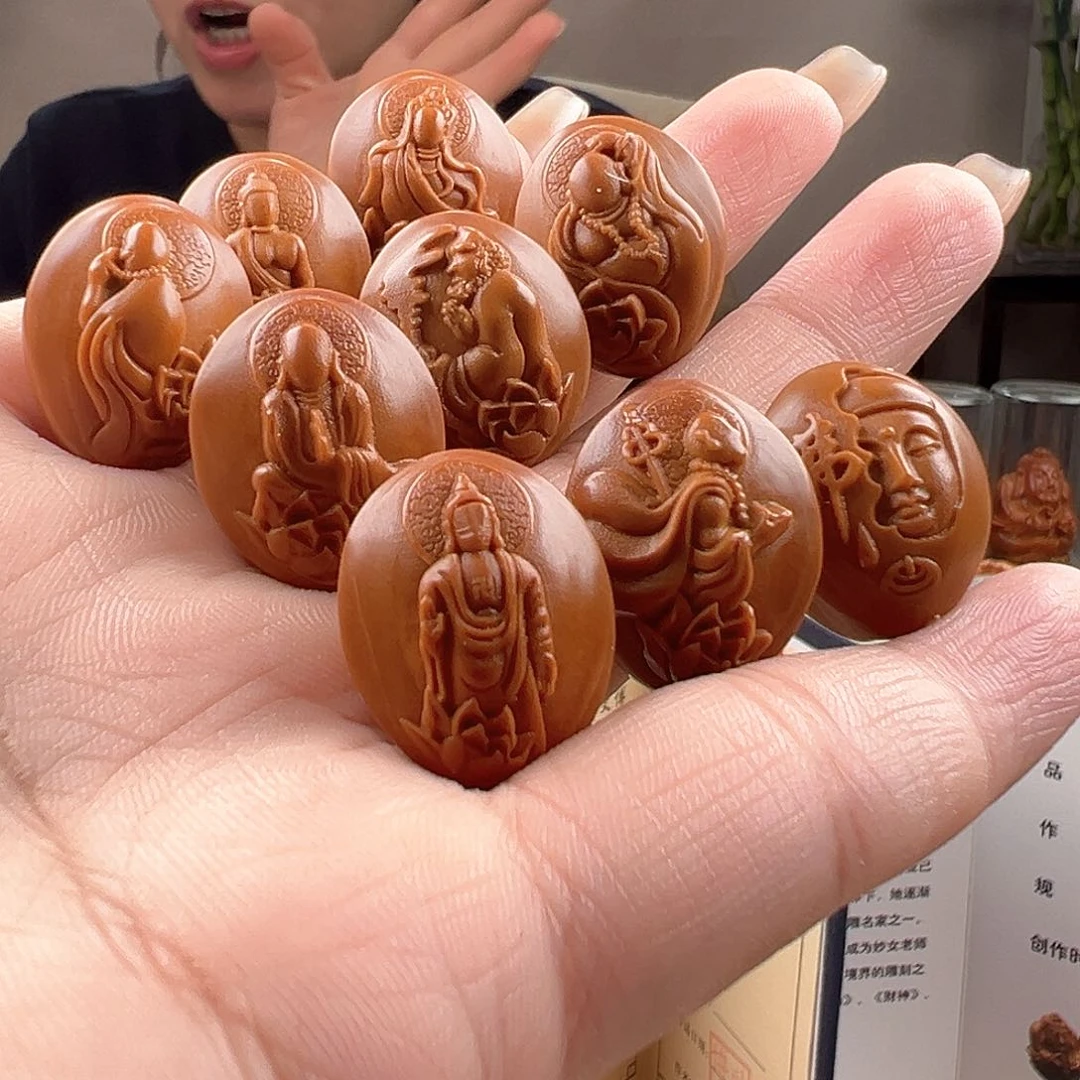 橄榄核吊坠橄榄核雕橄榄核