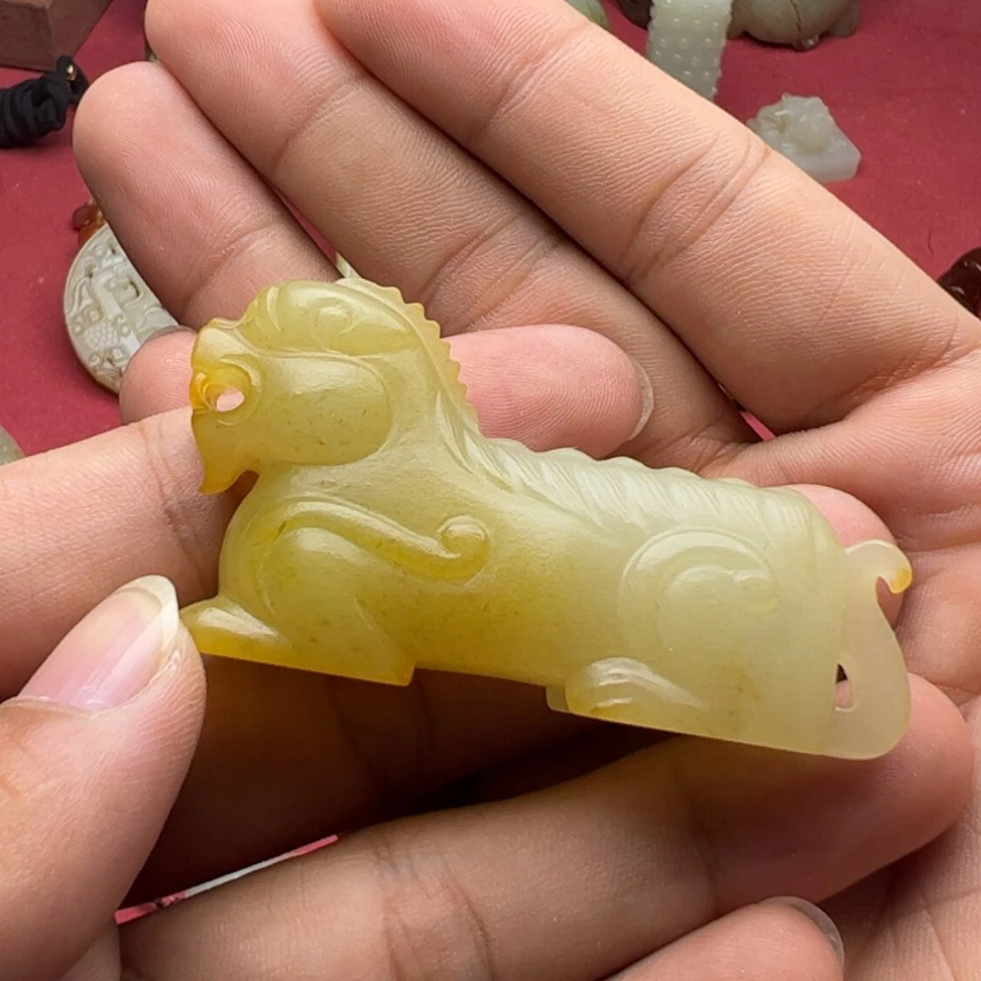 未镶嵌和田玉挂件