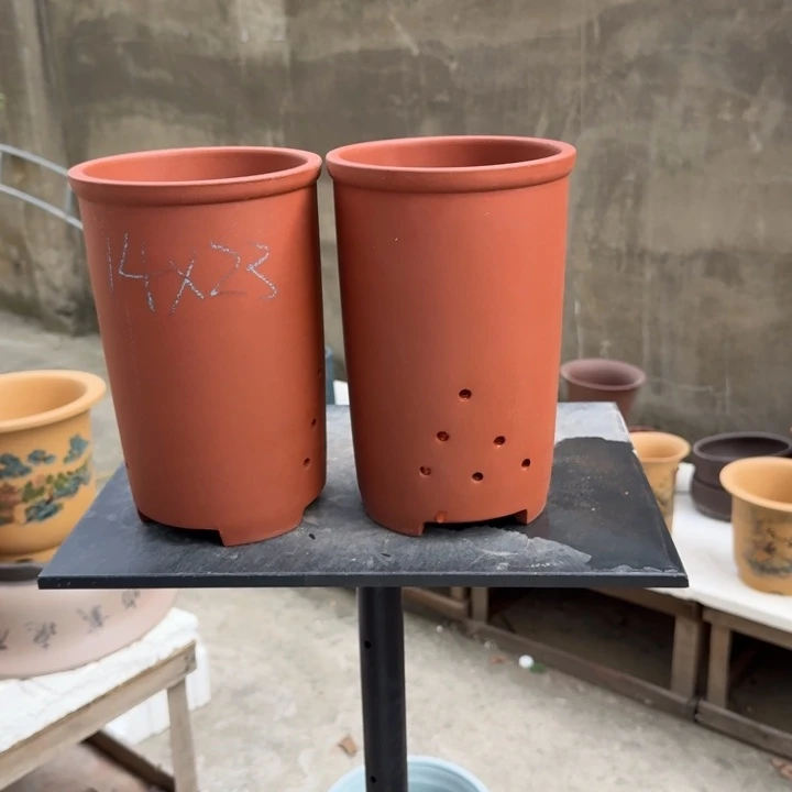 高度23口径14 紫砂花盆