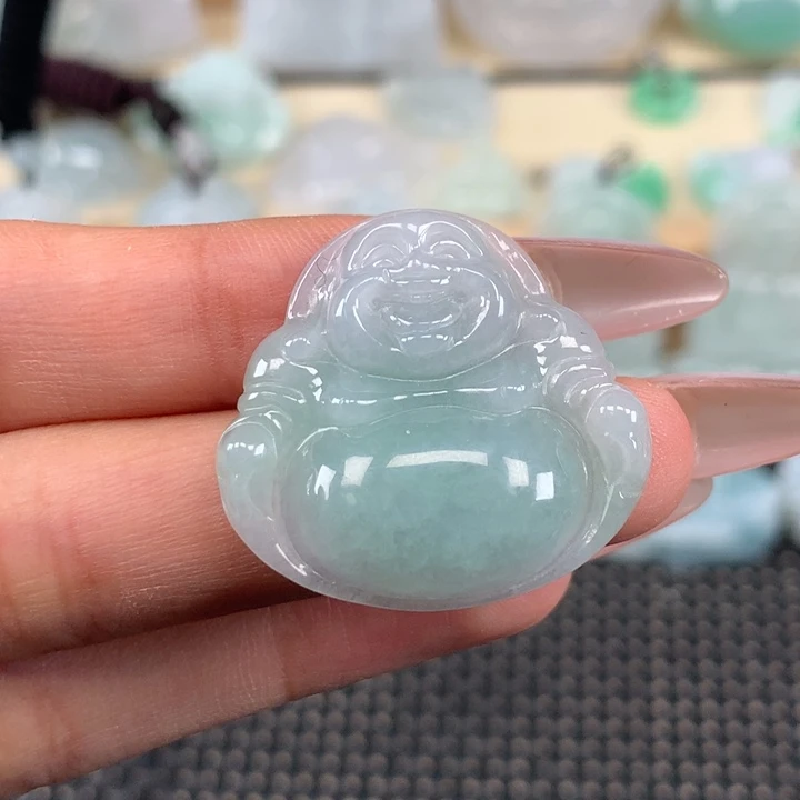 颈饰未镶嵌翡翠佛公