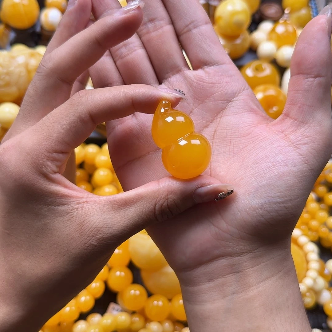 未镶嵌蜜蜡珠宝奇石葫芦
