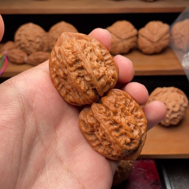 吊坠文玩核桃37毕业全品赤龙鸡心