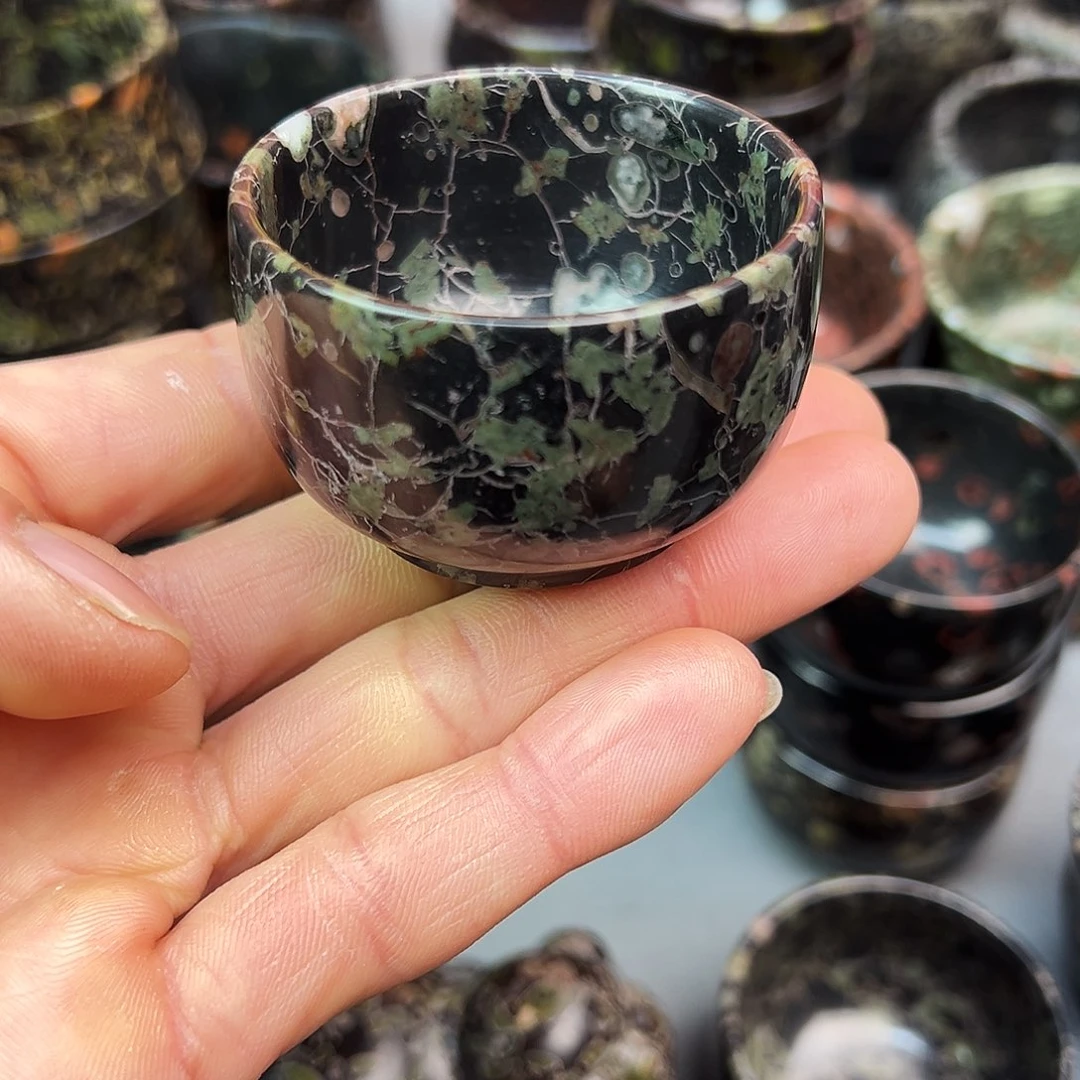 梅花玉鱼缸石茶周边微瑕不退不换