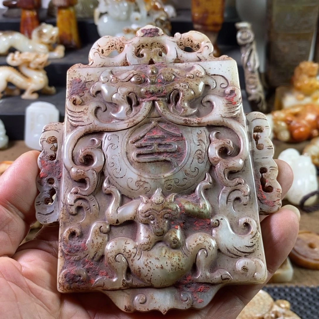 未镶嵌和田玉（糖玉）挂件
