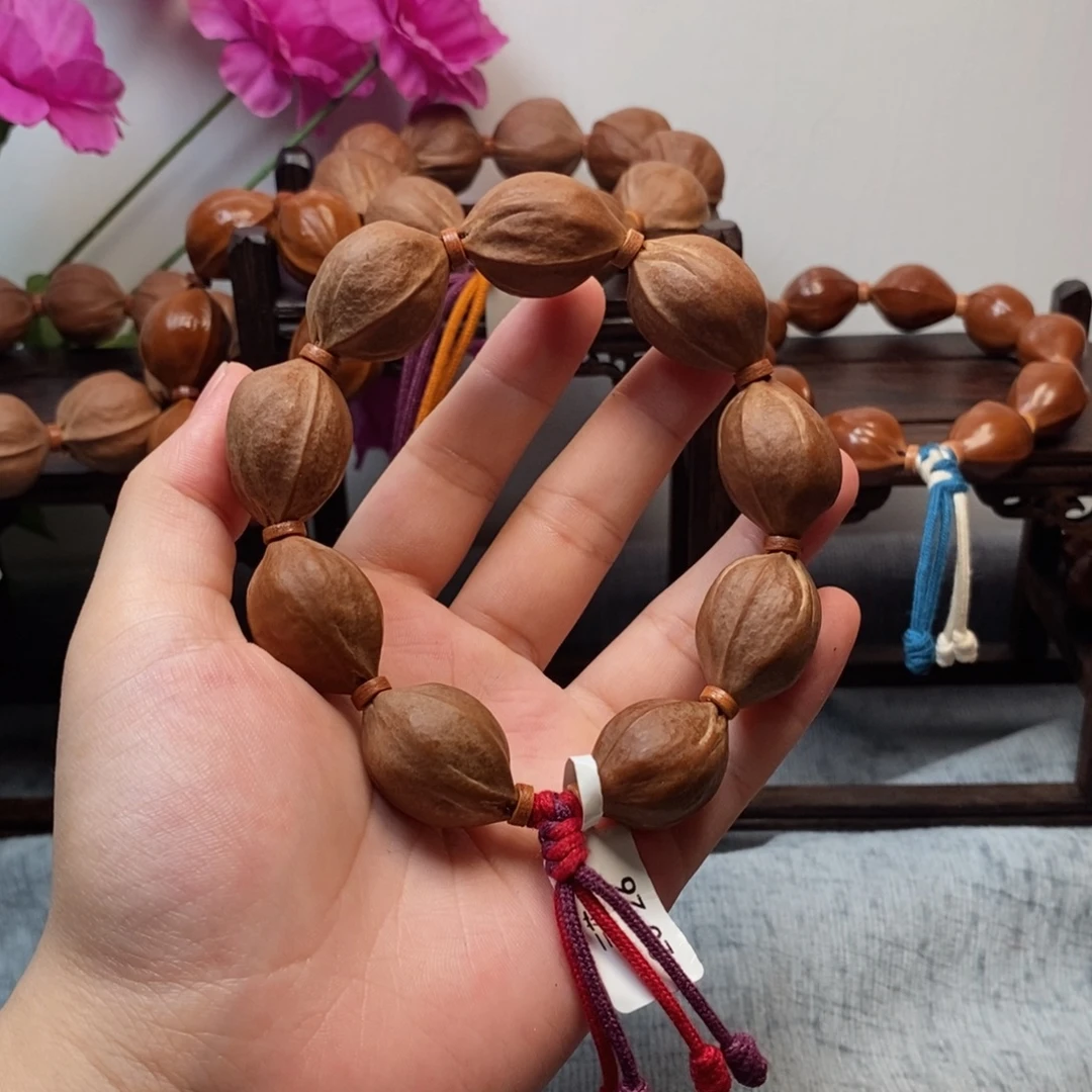 上***镭梅林铁核文玩手串