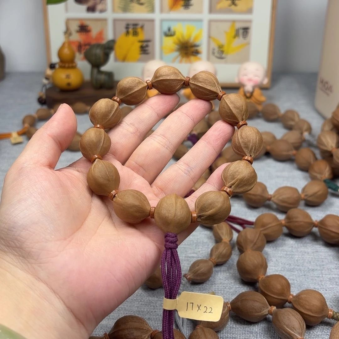 鹿***韭手串橄榄核梅林铁核17.22橄榄核