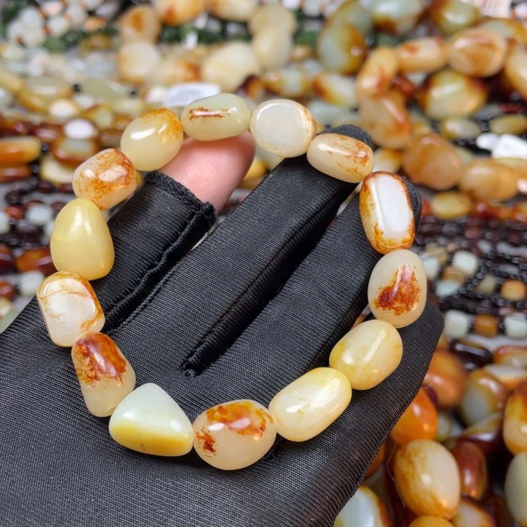 和田玉手链未镶嵌