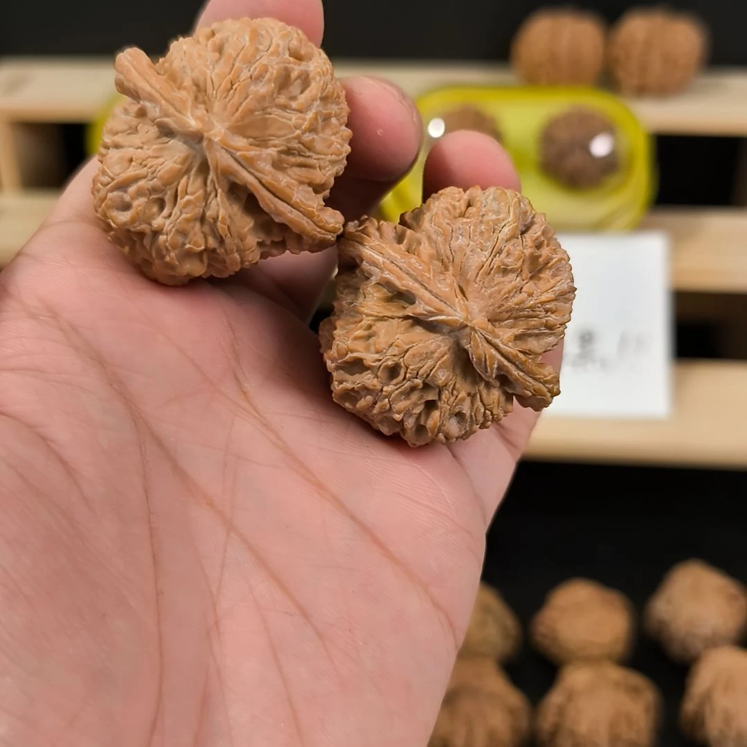 豪***斯吊坠文玩核桃40白狮子
