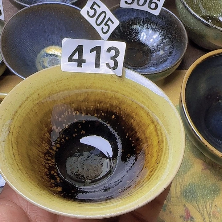 茶盏龙窑柴烧手工制作包邮