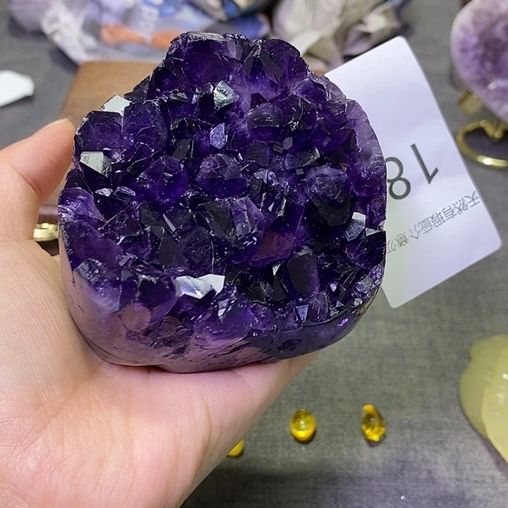 未镶嵌珠宝半成品紫晶