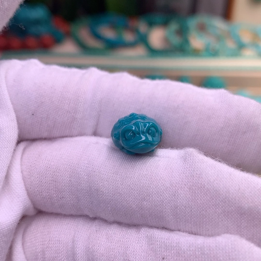 绿松石珠宝半成品未镶嵌